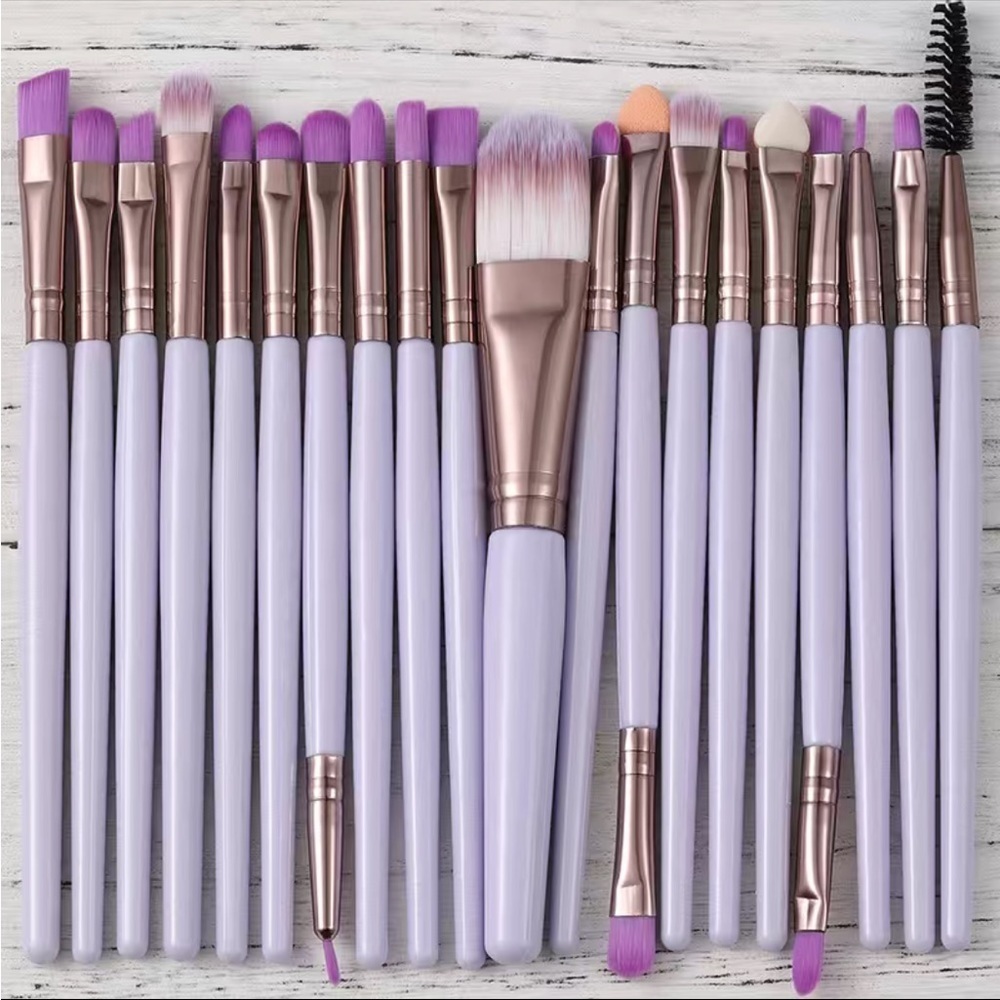 20pc Eyeshadow Makeup Brush Set High Quality